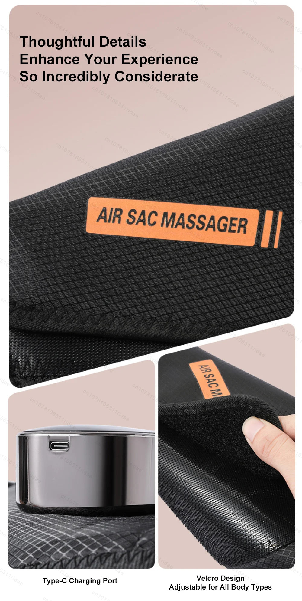 Electric Airbag Compression Foot Massager Airbag Kneading Foot Massage Vibration Warm Massage Feet Deep Relax Foot Ankle Brace