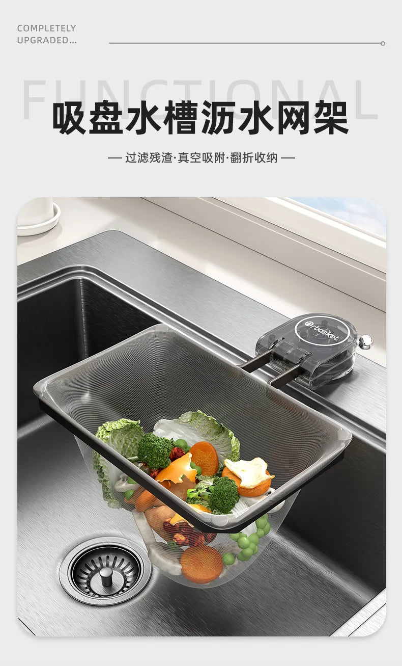 AOBT Kitchen Sink Filter Drain Disposable Residue Leftover Rack New Sink Filter for Kitchen Drainage System
