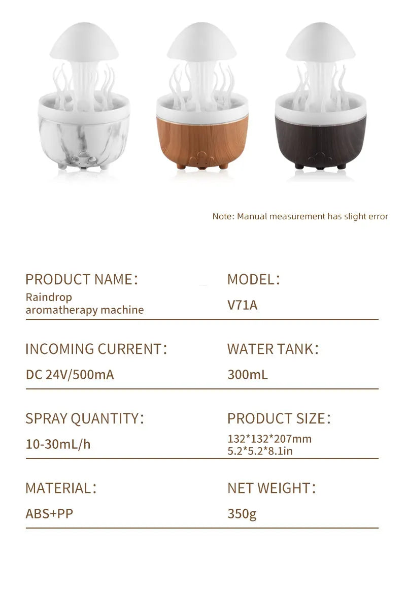 Aromatherapy Essential Oil Diffuser with Timer Cool Mist Humidifier for Large Room, Home, Baby Bedroom,7 Colors Lights Changing