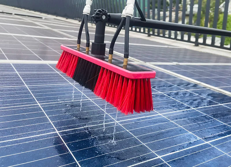 CNHOPOLE Accessory for water fed pole brush head window solar panel cleaning(without pole)