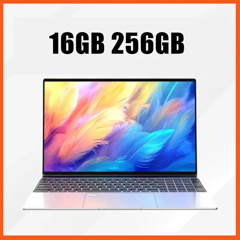 Large Screen 15.6 Inch Portable Notebook PC 6500Y Processor 32GB Big Memory 2TB High Speed SSD Home Office Laptop