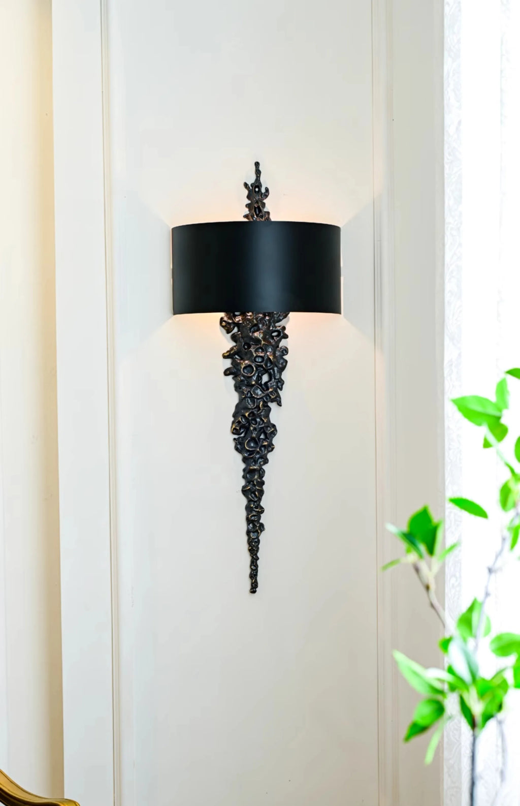 Later, All Copper Living Room Wall Lamps Model Rooms Corridors Lobbies Clubs Artistic Wall Lamps Simple Decorative Wall Light