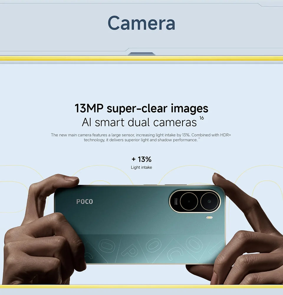 Smartphone POCO C81 Pro Global Version 6.9 inch 120Hz Display 6000mAh Battery UNISOC T7250 Octa core HyperOS 3 2026 Mobile Phone