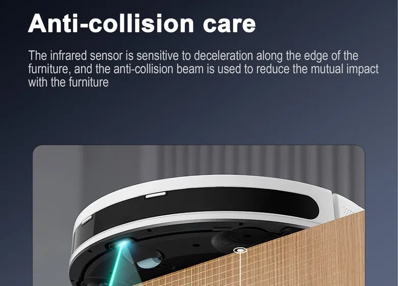 Low Mop Self Smart Home Robot Vacuum Cleaner Mop Self Empty APP Control Sweeper 12000Pa VSLAM 5200mAh Low Noise for Carpet clean