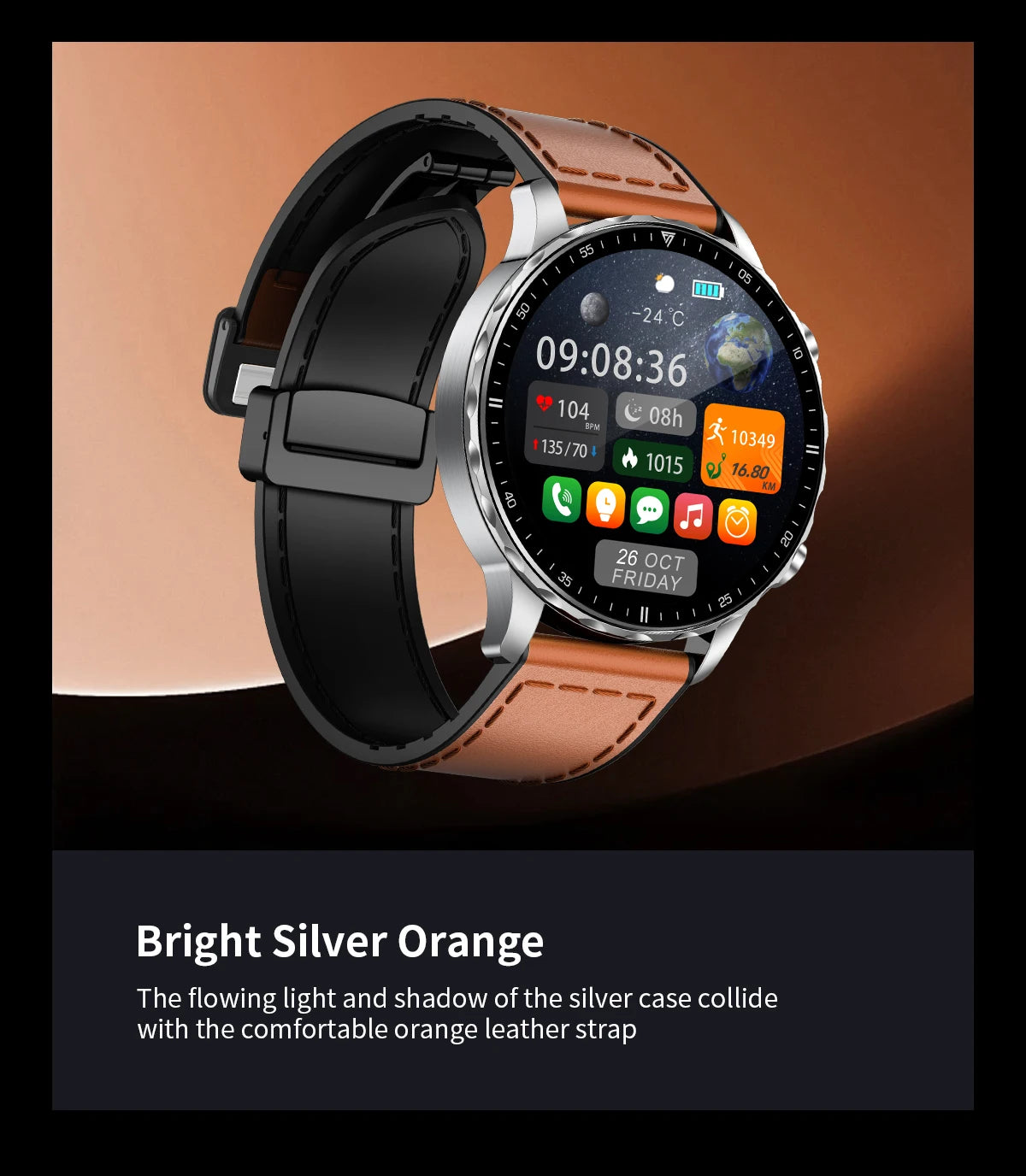 LIGE 2026 New Smart Watch Men Blood Oxygen Health Monitor Men's Watches AI Voice Assistant Bluetooth Call Men Sports Smartwatch