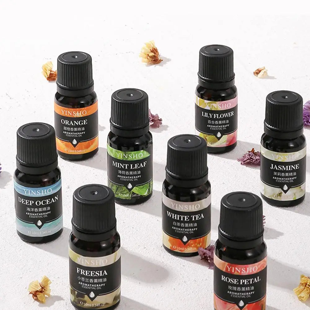 10PCS Essential Fragrance Oil for DIY Candles Making Pure Nature Oil for Diffuser Aromatherapy Fragrance Oil Vanilla Lavender