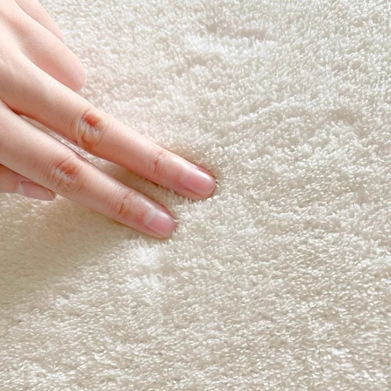 Cute Sleeping Cat Carpets for Living Room 2D Simulation Cat Bedroom Decor Carpet Fluffy Soft Plush Rug Home Thicken Floor Mat