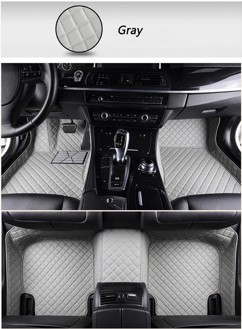 YOGOOGE Custom Car Floor Mats For Fiat Freemont Auto Carpets Foot Coche Accessorie