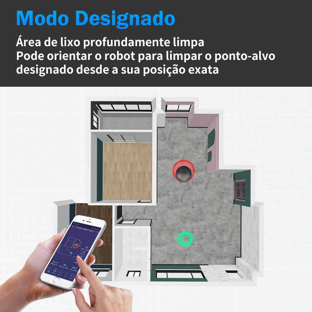 Robot Vacuum Cleaner ABIR X6 ,Visual Navigation,APP Virtual Barrier,6000PA Suction,Smart Home Mop,Floor Carpet Washing Tool