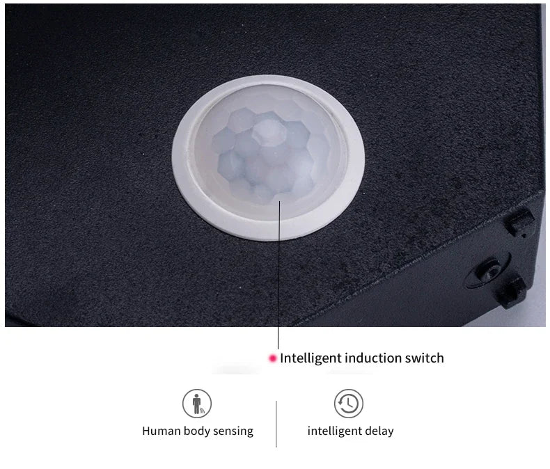 Motion Sensor Outdoor Light LED Exterior Motion Porch Light Modern Outdoor Wall lamp IP65 Waterproof 3000K for House Garage