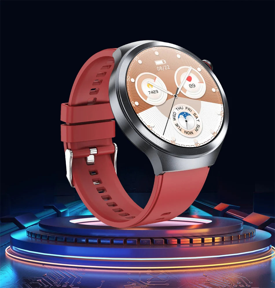 New For Health ECG+PPG Smart Watch Lipids Uric acid Blood Pressure Health watch Men NFC 100+Sport HD Bluetooth call Clock Women