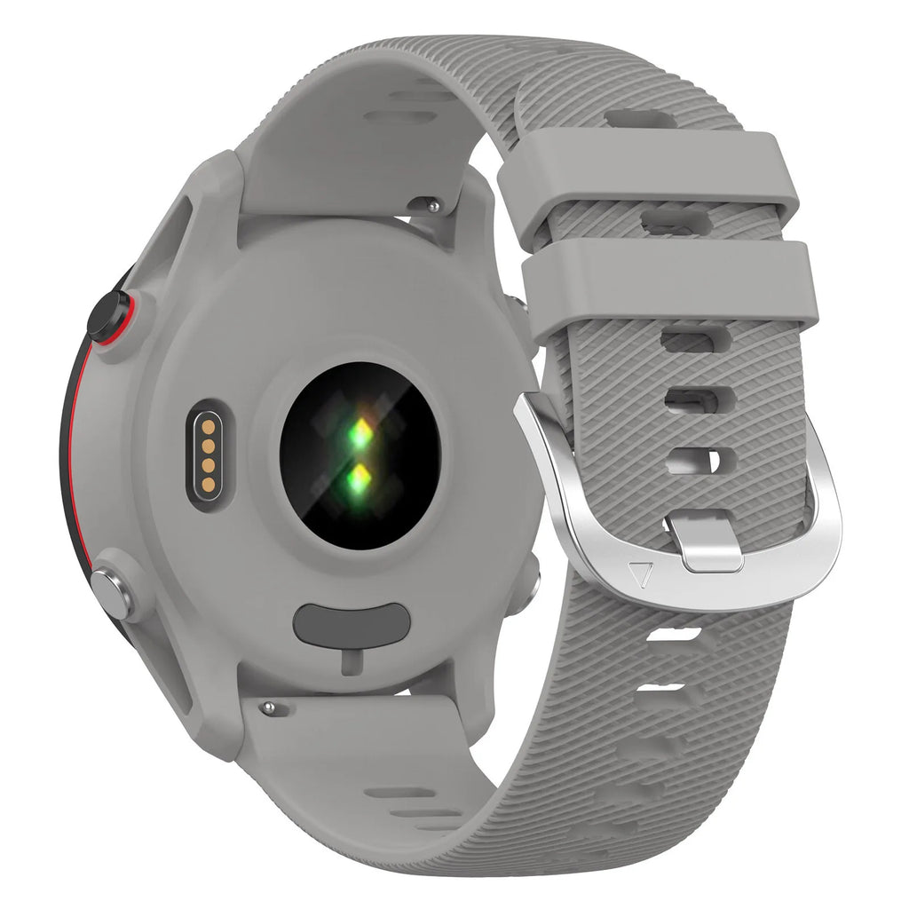 18mm 20mm 22mm Silicone Band For Garmin Forerunner 255 255S 245 165 158 55/ Venu 4 3S 2S 2Plus /Vivoactive 6 5 4 3 Watch Strap