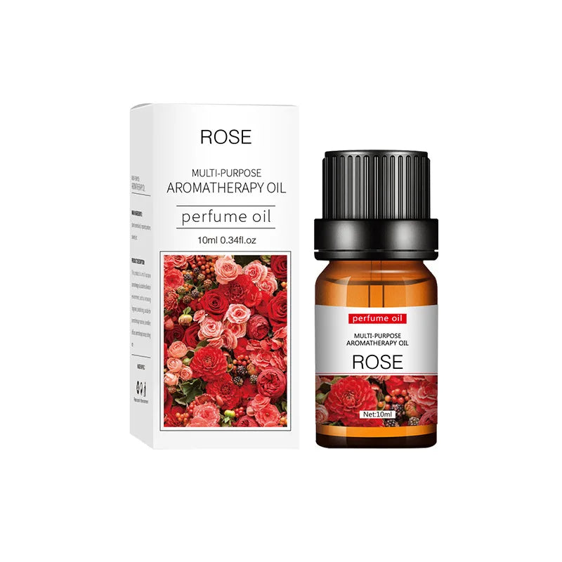 10ml Incense Water Soluble Essential Oil Lavender Tea Tree Lemon Rose Ocean Scent Humidifiers Refreshing Relax Releasing Stress