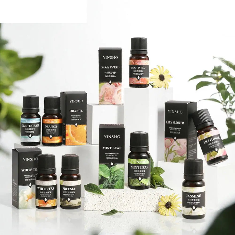 10PCS Essential Fragrance Oil for DIY Candles Making Pure Nature Oil for Diffuser Aromatherapy Fragrance Oil Vanilla Lavender