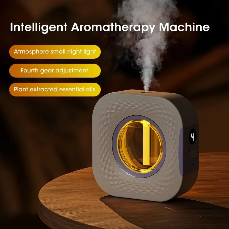 Automatic Aromatherapy Machine Portable Fragrance Sprayer Essential Oil Diffuser Bathroom Air Deodorization Hilton Lavender Oil