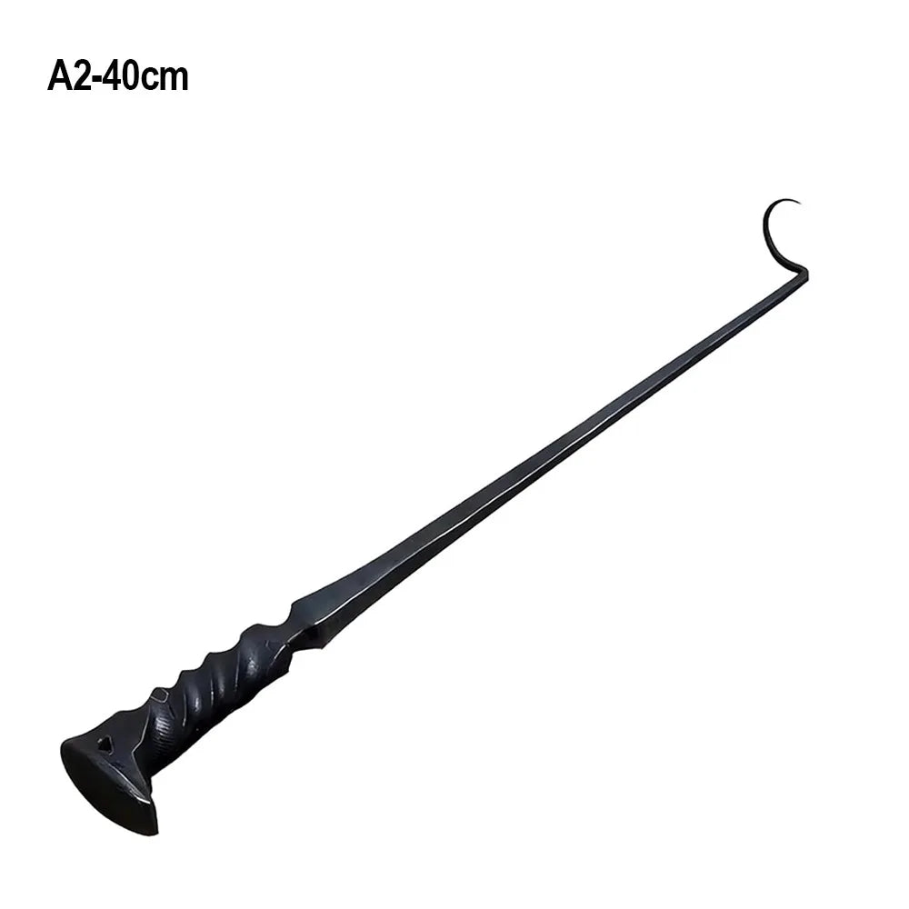 New Stainless Steel BBQ Food Flipper Grill Accessories Cooking Meat Hook Flipper Grilling Outdoor Camping Cooking Grill Tool