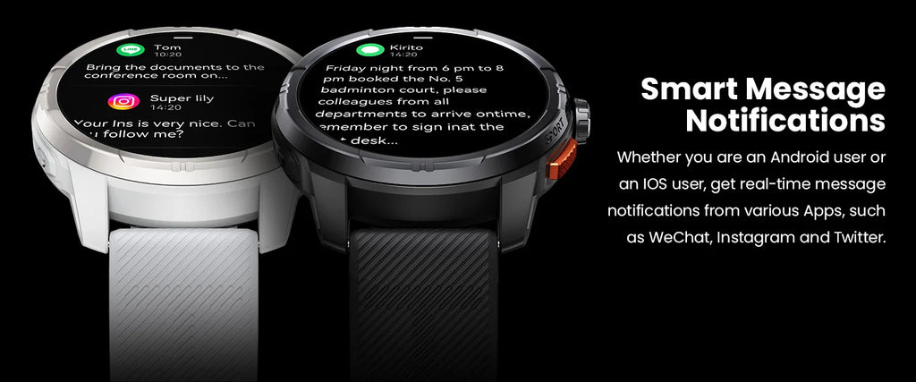 HAYLOU Solar Ultra GPS Smartwatch 1.6” AMOLED Display 5ATM Waterproof Built-in GPS Bluetooth Phone Calls Sports Smart Watch