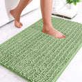 Homaxy New Chenille One Thick And Three Fine Floor Mat Indoor Non Slip Doormat Dirt Trap Absorbs Water Comfortable Bathroom Mats