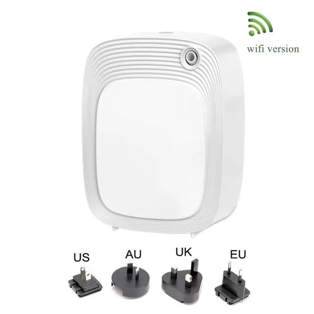 500m³ Aroma Diffuser Wifi Smart Home Fragrance Hotel Air Freshener Auto Flavoring Timing Room Aromatizer Essential Oil Diffuser