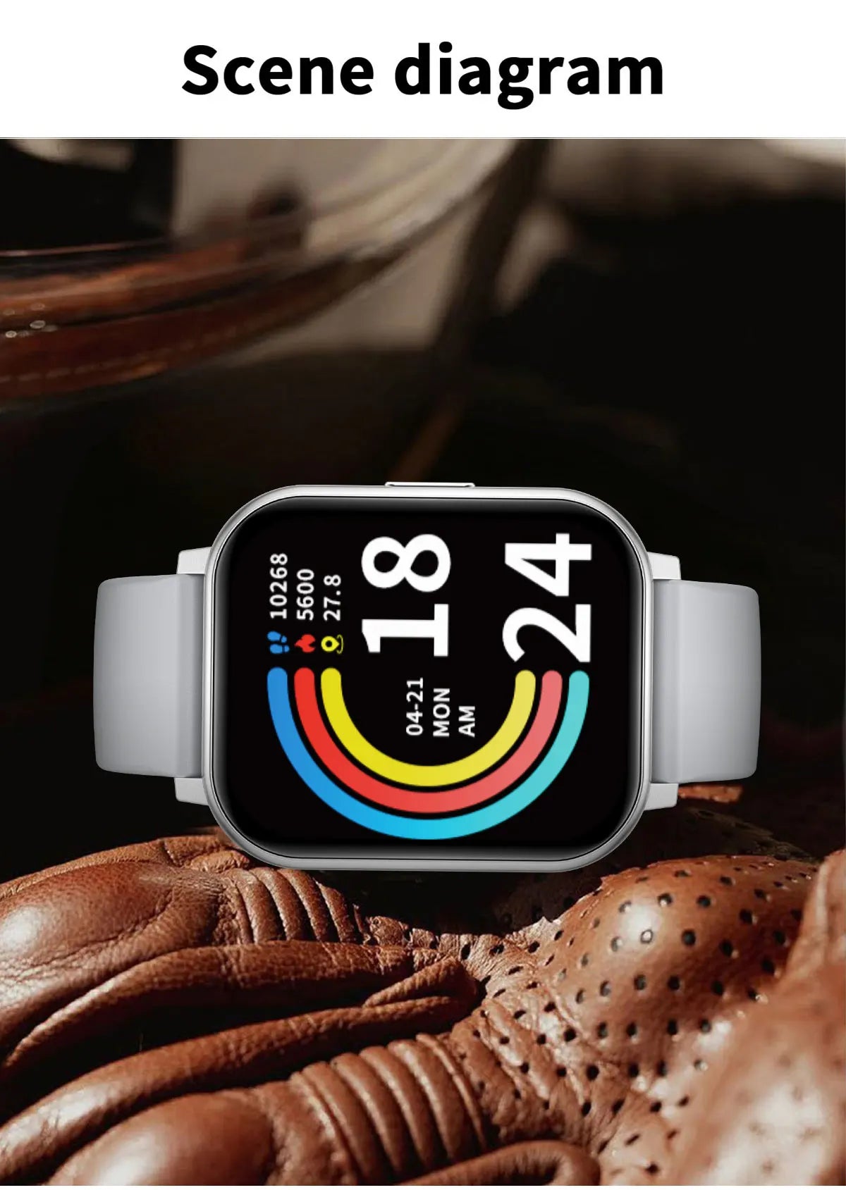 LIGE New 1.83"HD Screen Smart Watch Bluetooth Call Heart Rate Sleep Monitor Sports Tracker Waterproof Smartwatch For Android ios