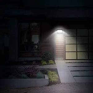 56LED Solar Light Outside with Motion Detector,IP65 Waterproof,120°Lighting Angle, Solar Wall Light for Garden with 16.5ft Cable