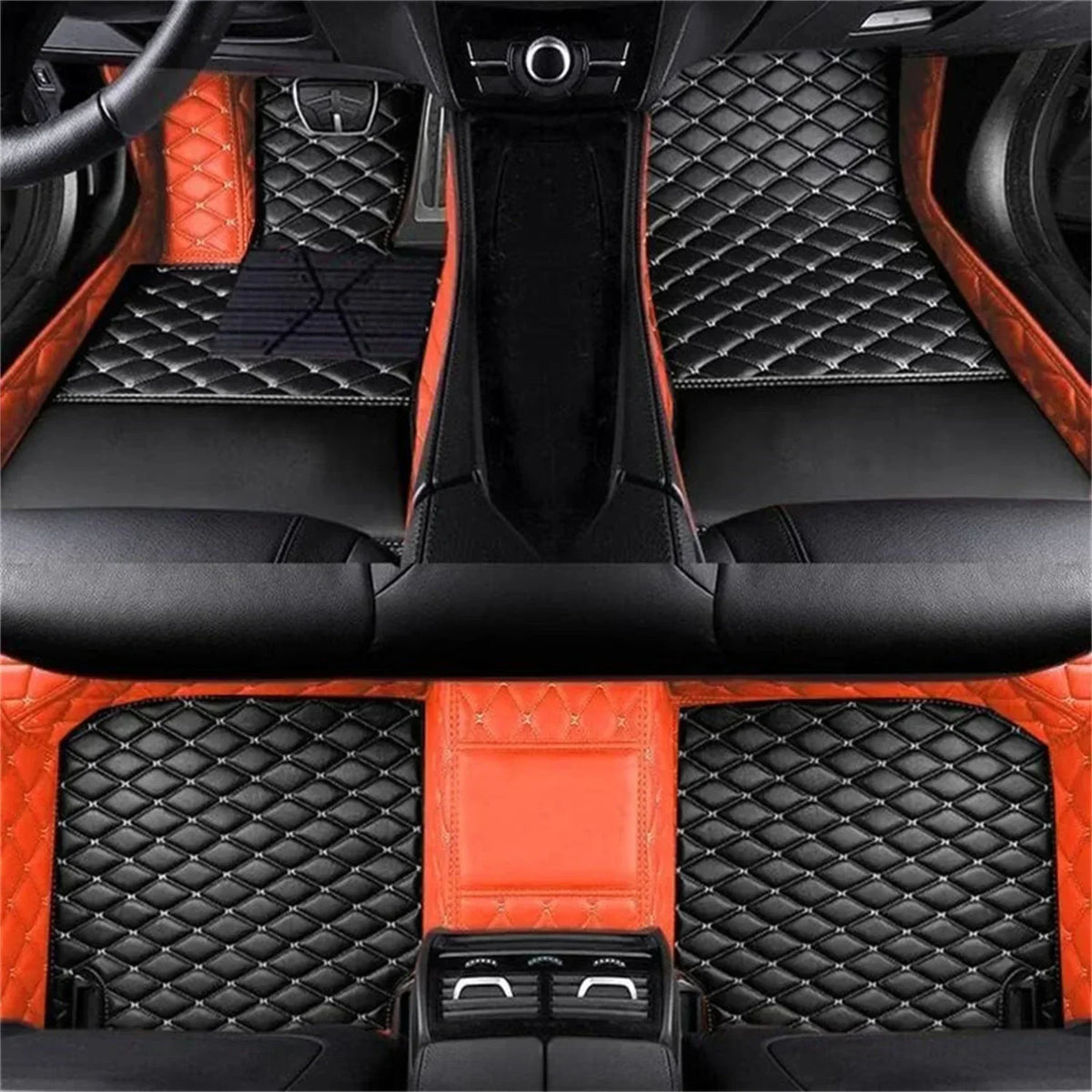 Custom Car Floor Mats For Fiat Cronos 2018 2019 2020 2021 2022 All Weather Waterproof Car Floor Mats
