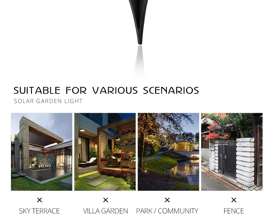 8pcs 8/20LED Solar Thermal Lights Garden Decor Ground Plug-in  Waterproof Street Solar Charging Underground Deck Spotlights