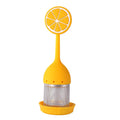 Creative 304 stainless steel silicone tea ball tea maker flamingo tea filter summer theme tea filter