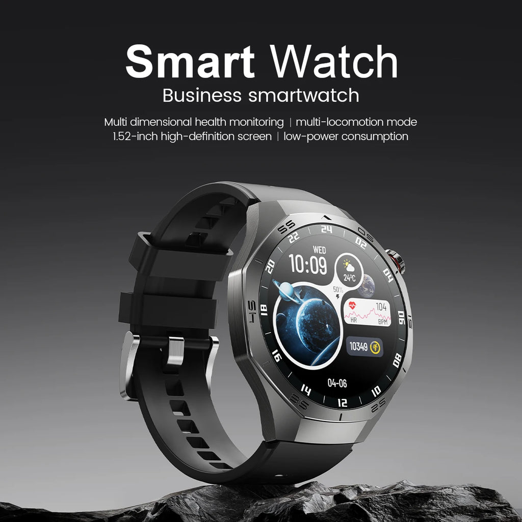 Smart Watch 5 Pro GPS NFC Smartwatch Men 360*360 AMOLED Screen Heart Rate Monitor Bluetooth Call IP67 Waterproof Men Smartwatch