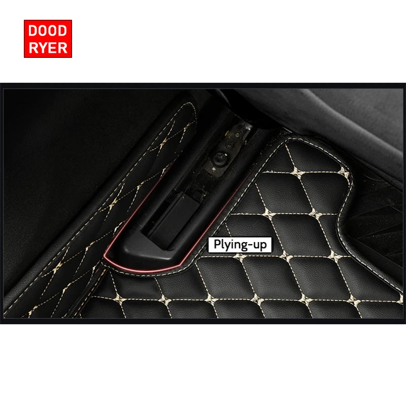DOODRYER Custom Car Floor Mats For Ford EDGE Auto Carpets Foot Coche Accessorie