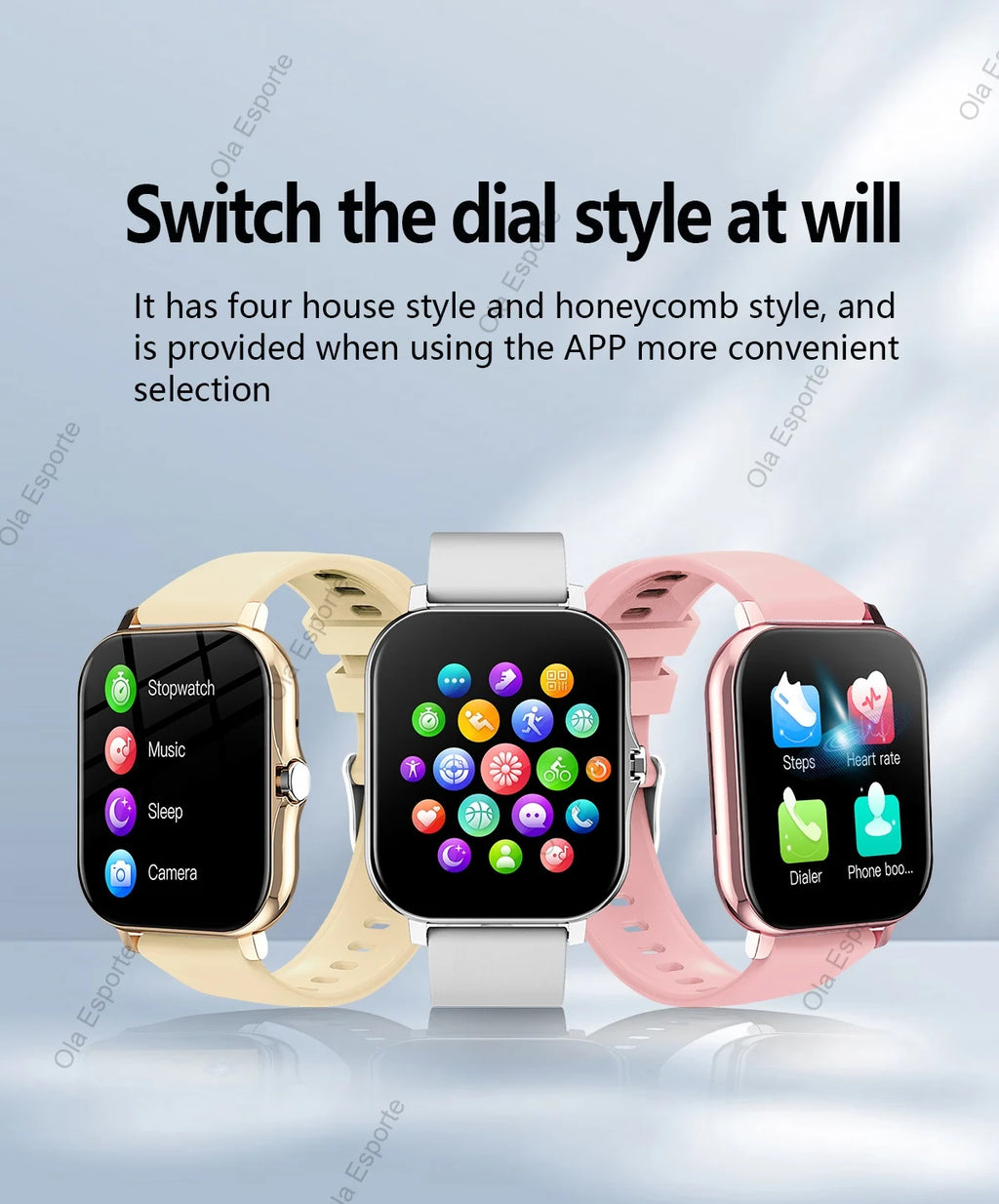 2026 New Smart Watch For Android IOS 1.83Inch Color Screen Bluetooth Call Blood Oxygen/Pressure Monitoring Smart Watch Women Men