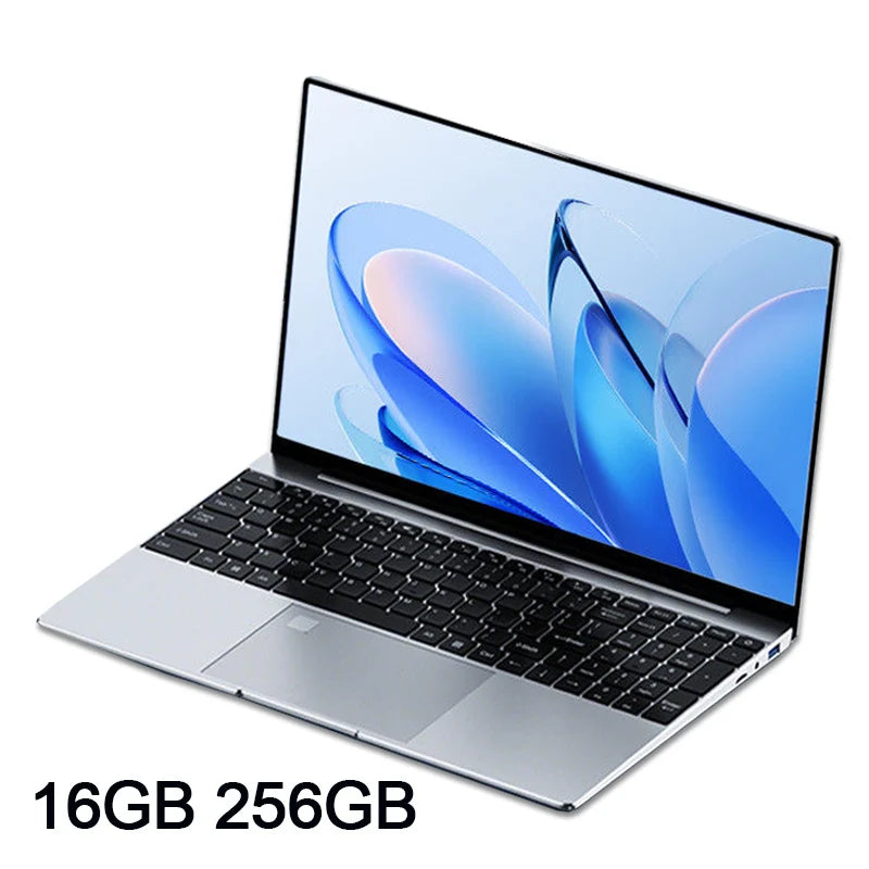 15.6Inch Portable Laptop Intel N95 32GB 2TB Windows11 Office 1080P HD Fingerprint Unlock Laptops Gaming Notebook Computer PC