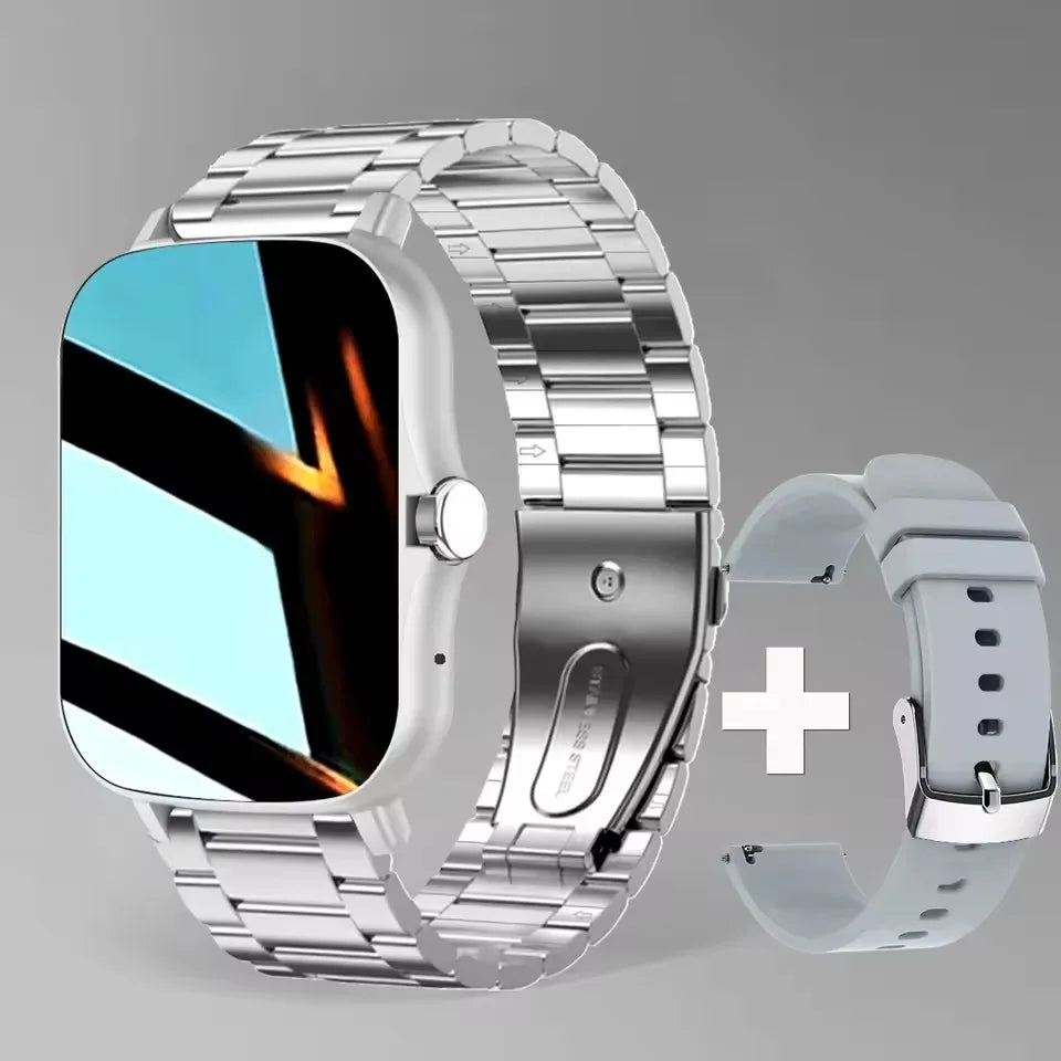 2026 New Smart Watch For Android IOS 1.83Inch Color Screen Bluetooth Call Blood Oxygen/Pressure Monitoring Smart Watch Women Men