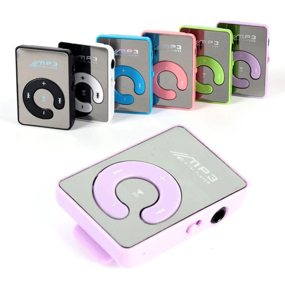 Portable MP3 Player Bluetooth 5.0 Music Stereo Speaker Mini MP4 Video Playback FM Radio Recording For Walkman Support SD TF Card