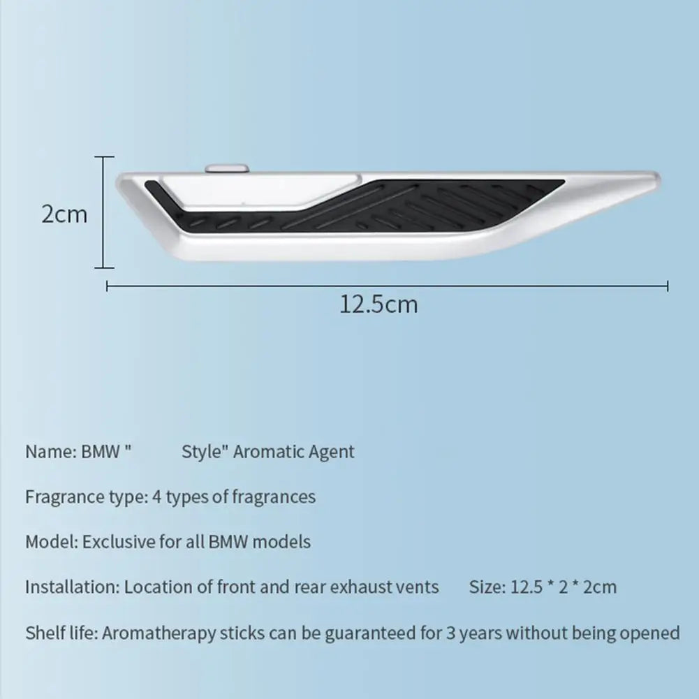 For BMW Natural Air Car Air Freshener Car Air Outlet Aromatherapy Bracket Car Fragrance Stick Solid Fragrance Cream