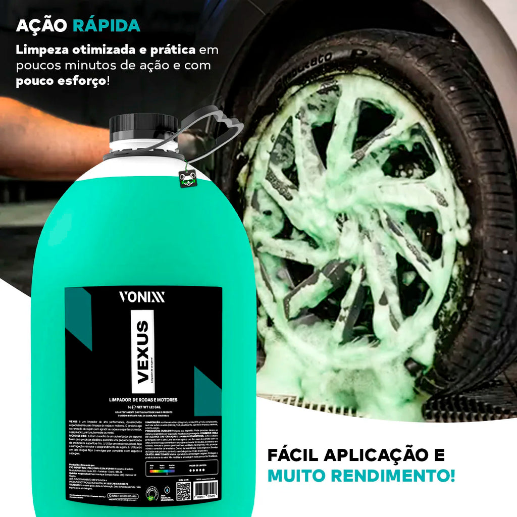 Wiper General Degreaser Wheel Engine Vexus 5 Liters Vonixx