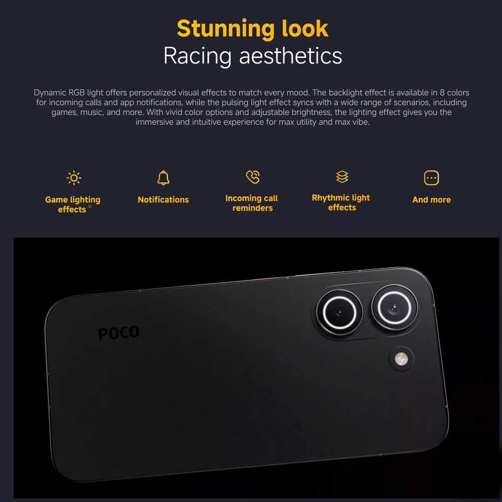 POCO X8 Pro 5G 12+512GB Global Version 6.59" 1.5K 120Hz Display Dimensity 8500-Ultra 50MP Camera 6500mAh 100W HyperCharge IP68