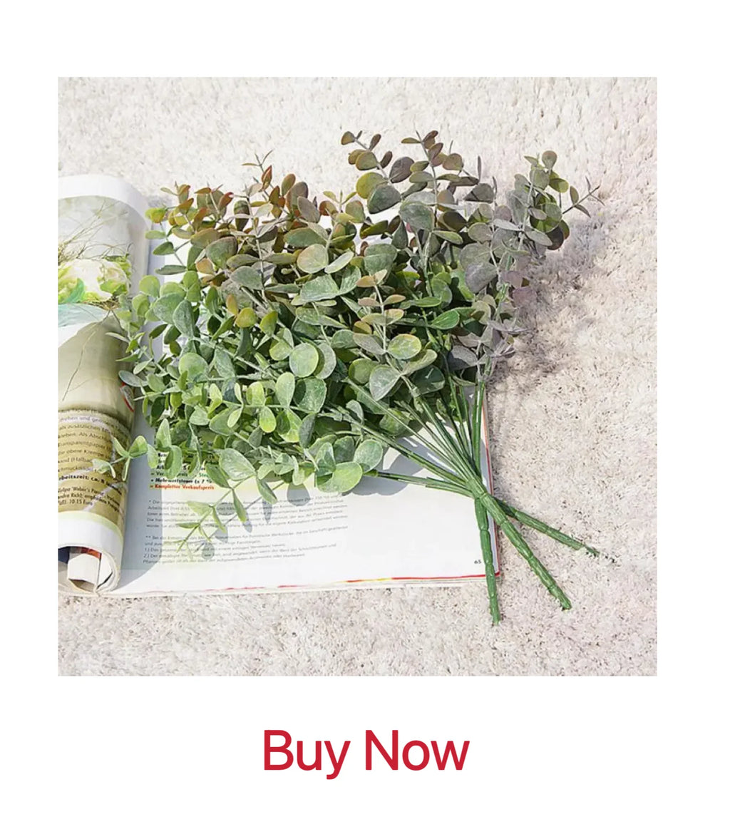 Artificial ivy Plants Plastic Leaf Wedding New Year Christmas Party for Home Room Balcony Garden Office desk Decoration supplies