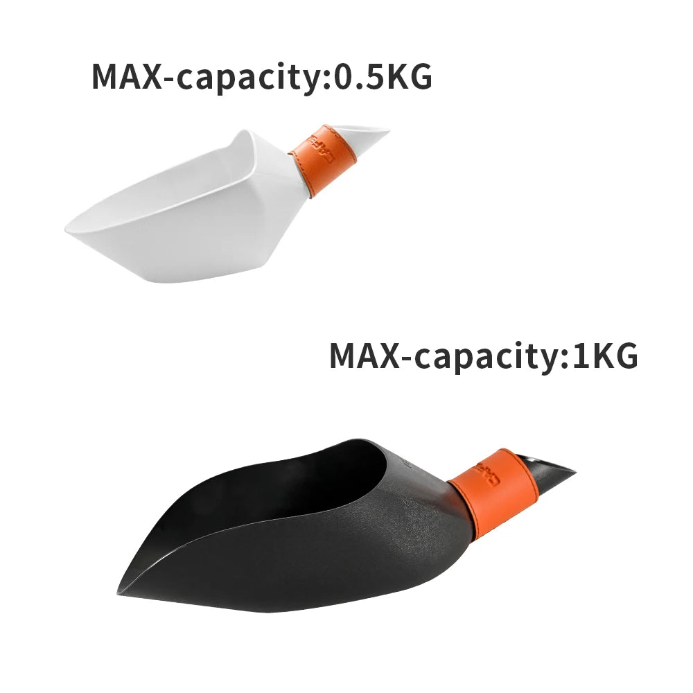 CAFEMASY Kitchen Accessories Large Container Shovel For Coffee Bean Flour Ice Cubes Capacity Measuring Tool Scoops 500g 1kg 2kg