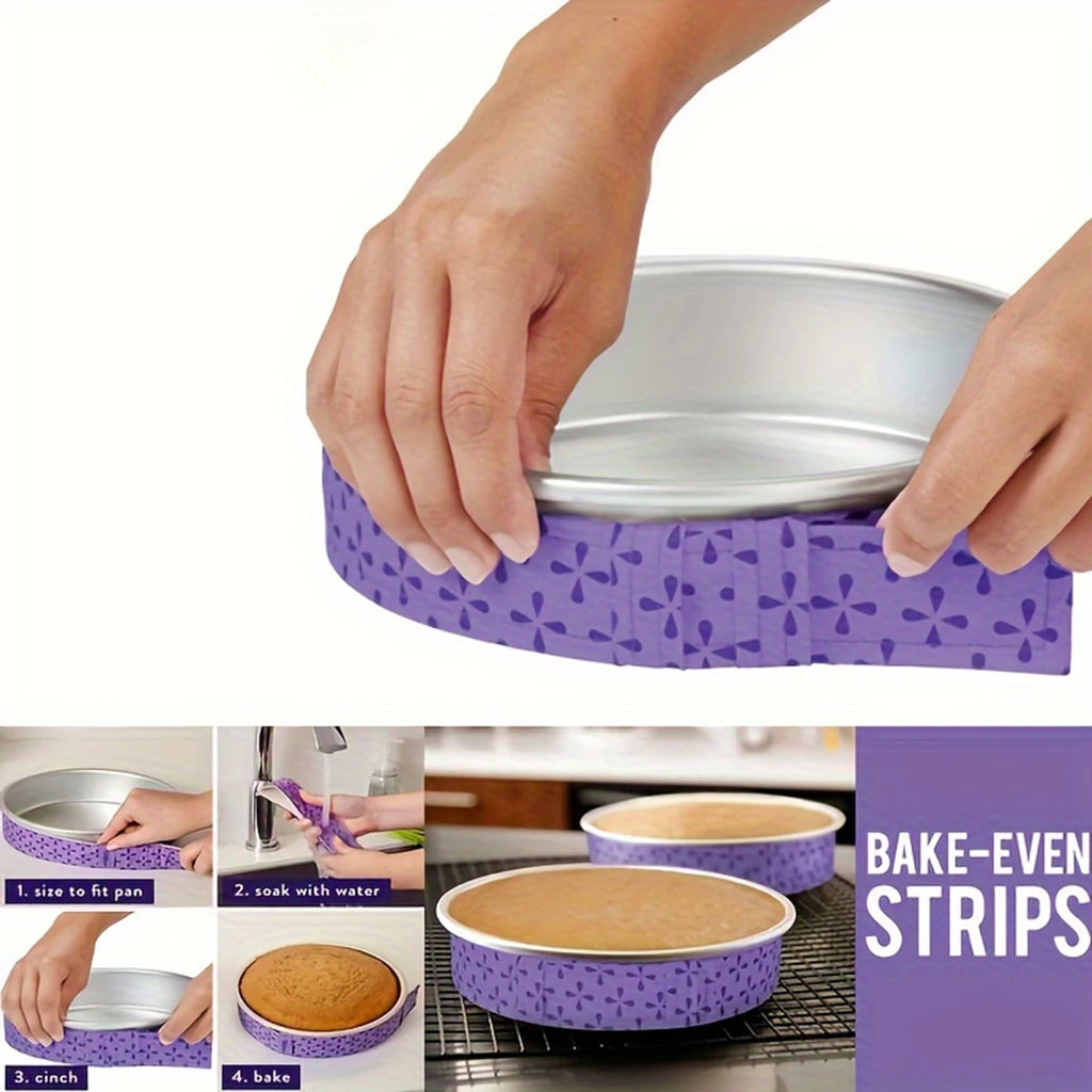 Baking cake mold, baking tray, protective strap, cloth strip to prevent deformation, baking cake tool