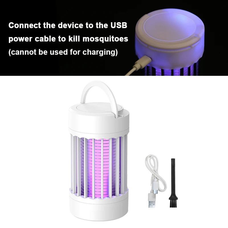 Electric Mosquito Killer Lamp UV Light Bug Zapper Trap USB 5V Summer Fly Swatter Insect Killer Light ﻿Camping