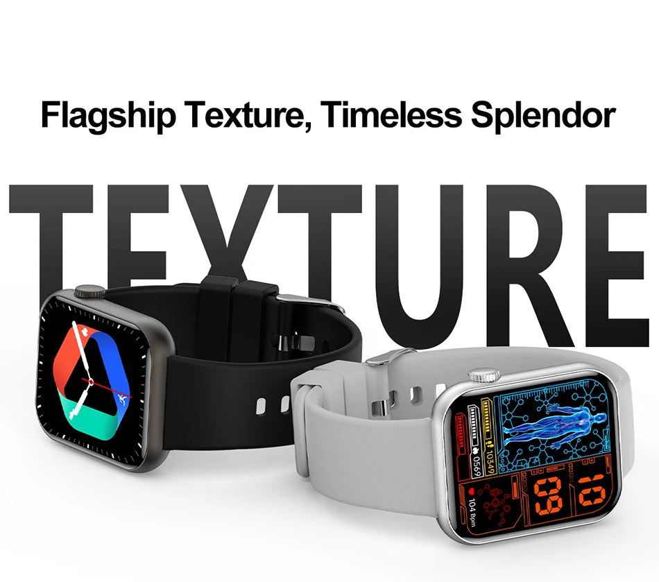 2026 New Popular Smartwatch Full Touch Screen Bluetooth Call Heart Rate IP68 Waterproof Watches Sports Bracelet SmartWatch Women