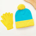 2pcs Cosplay Funny Beanie Hat and Gloves,Character Park Winter Warm Knit Hat Winter Christmas Costume Accessories for New Years