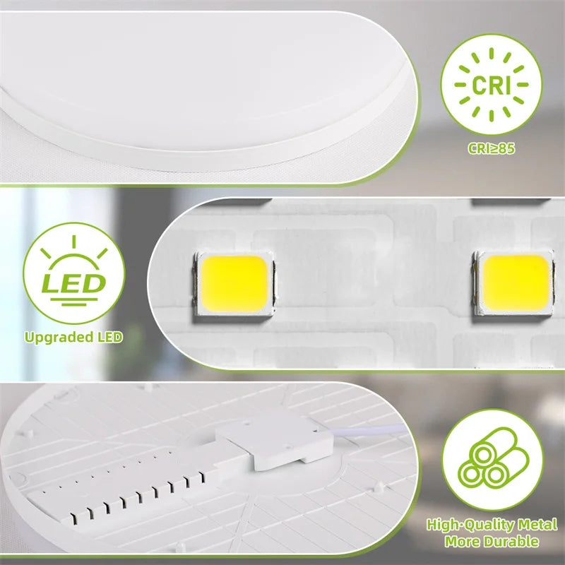 220V PIR Motion Sensor Ceiling Lamp 110V 220V Motion Detector Modern Ceiling Lighting For Corridor Garage Stair Balcony
