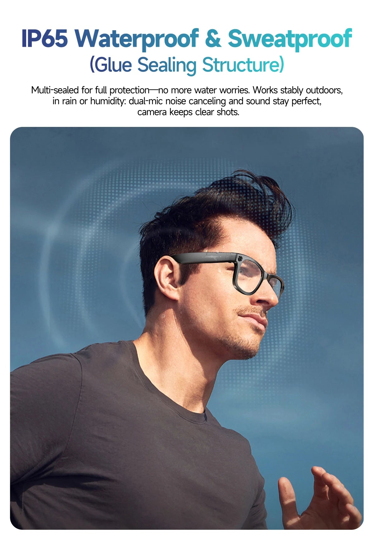 2026 New Upgrade smart glasees With Camera Video Recording AI Photo Recognition Bluetooth Call Translation Voice Sunglasses Man