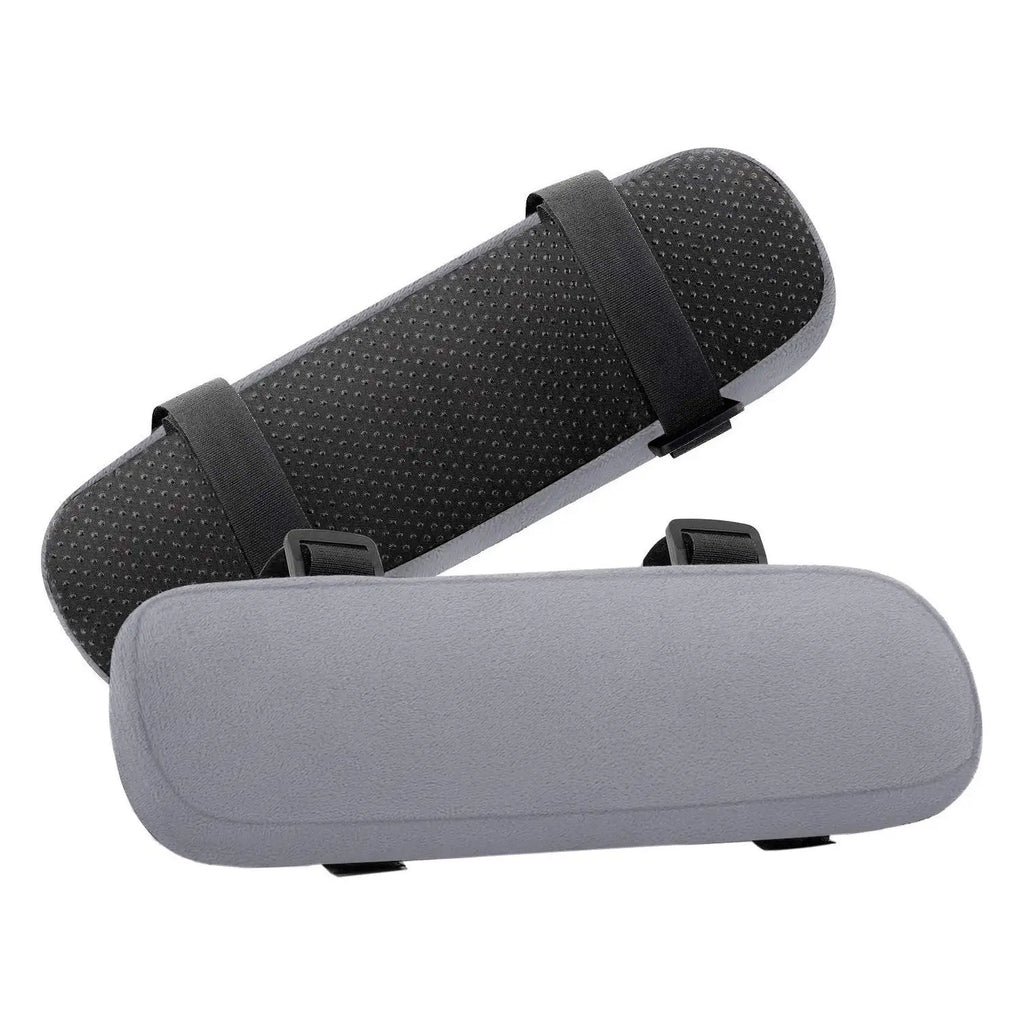 2/6Pcs Office Chair Arm Pads,Soft PU Sponge Arm Rest for Desk Chair Gaming Chair,Arm Rest Cover Elbow Support,Removable Cleaning
