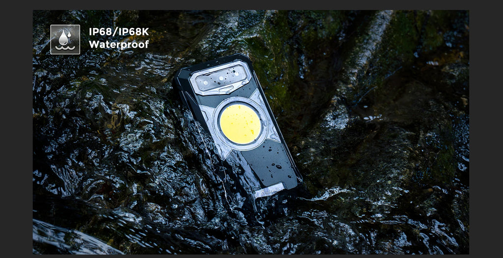 FOSSiBOT F102 Rugged Smartphone 16500mAh 20GB+256GB Android 13 Cell Phone 120HZ 6.58 FHD+IPS Display  Helio G99 Mobile Phone NFC