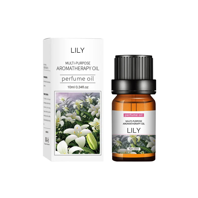 10ml Incense Water Soluble Essential Oil Lavender Tea Tree Lemon Rose Ocean Scent Humidifiers Refreshing Relax Releasing Stress