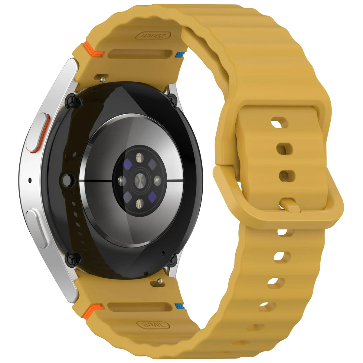 1:1 Official Silicone Strap For Samsung Galaxy Watch 7/FE/6/5/4 44mm40mm 5 Pro Bracelet Watch 6/4 Classic 47/43mm 46/42mm Correa