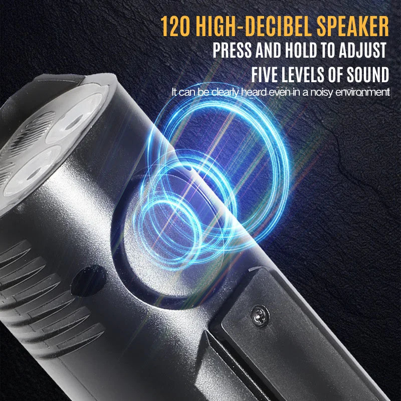 Bike Smart Light Front LED Bicycle Light with Horn Type-C Charging MTB Head Lamp Waterproof Flashlight Road Cycling Accessories